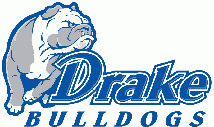 Drake Bulldogs 2005-2014 Primary Logo iron on transfers for T-shirts